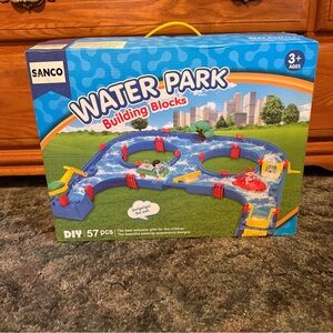 Water Park Building Blocks - Blue and Red